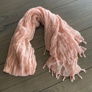 Sheer Pink Scarf